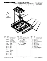 Preview for 1 page of KitchenAid KGRS205TBL5 Parts List