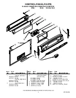 Предварительный просмотр 2 страницы KitchenAid KGRS205TBL5 Parts List