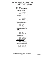 Preview for 10 page of KitchenAid KGRS205TBL5 Parts List