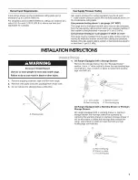 Предварительный просмотр 7 страницы KitchenAid KGRS306BSS1 Installation Instructions Manual