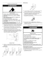 Preview for 8 page of KitchenAid KGRS306BSS1 Installation Instructions Manual