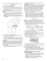 Preview for 10 page of KitchenAid KGRS306BSS1 Installation Instructions Manual