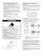 Preview for 17 page of KitchenAid KGRS306BSS1 Installation Instructions Manual