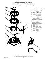 Preview for 11 page of KitchenAid KGRS807SBL - 30 Inch Gas Range Parts List