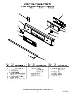 Preview for 12 page of KitchenAid KGRS807SBL - 30 Inch Gas Range Parts List