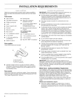 Preview for 4 page of KitchenAid KGRS807SBL00 Installation Instructions Manual