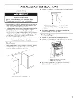 Preview for 9 page of KitchenAid KGRS807SBL00 Installation Instructions Manual