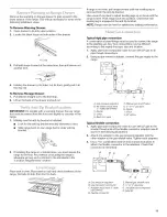 Предварительный просмотр 11 страницы KitchenAid KGRS807SBL00 Installation Instructions Manual