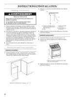 Preview for 26 page of KitchenAid KGRS807SBL00 Installation Instructions Manual