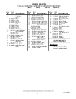 Preview for 4 page of KitchenAid KGRS807SBL01 Parts List