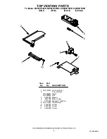 Предварительный просмотр 8 страницы KitchenAid KGRS807SBL01 Parts List