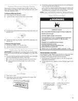 Предварительный просмотр 11 страницы KitchenAid KGRS807SBL02 Installation Instructions Manual