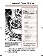 Preview for 1 page of KitchenAid KGRT507 Use & Care Manual