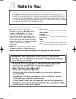 Preview for 2 page of KitchenAid KGRT507 Use & Care Manual