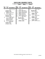 Предварительный просмотр 6 страницы KitchenAid KGSK901SBL00 Parts List