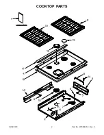 Предварительный просмотр 2 страницы KitchenAid KGSK901SBL01 Parts List