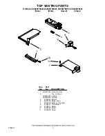 Предварительный просмотр 7 страницы KitchenAid KGSS907SBL00 Parts List