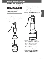 Preview for 13 page of KitchenAid KHB1231 User Manual