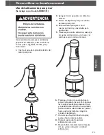 Preview for 73 page of KitchenAid KHB1231 User Manual