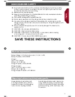 Preview for 5 page of KitchenAid KHB3581 Instructions For Use & Care