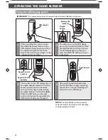 Preview for 12 page of KitchenAid KHB3581 Instructions For Use & Care