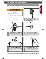 Preview for 13 page of KitchenAid KHB3581 Instructions For Use & Care