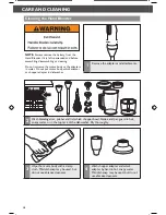 Preview for 18 page of KitchenAid KHB3581 Instructions For Use & Care