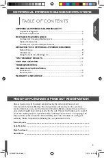 Preview for 3 page of KitchenAid KHBC208 Instructions Manual