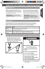 Preview for 9 page of KitchenAid KHBC410WOB Instructions Manual