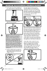 Preview for 10 page of KitchenAid KHBC410WOB Instructions Manual