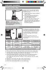 Preview for 14 page of KitchenAid KHBC410WOB Instructions Manual