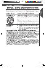 Preview for 17 page of KitchenAid KHBC410WOB Instructions Manual