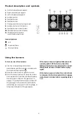 Preview for 4 page of KitchenAid KHGL 7510/B Instructions For Use Manual