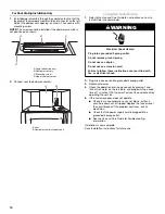 Preview for 10 page of KitchenAid KHHC2090SBL - Architect 2.0 Cu Ft Microwave Oven Installation Instructions Manual