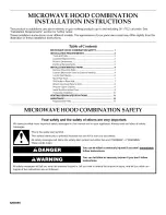 KitchenAid KHHC2090SBL0 Installation Instructions Manual preview