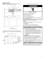 Preview for 3 page of KitchenAid KHHC2090SBL3 Installation Instructions Manual