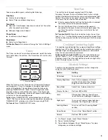 Preview for 9 page of KitchenAid KHHS179LBL - 1.7 cu. Ft. Microwave Oven Use And Care Manual