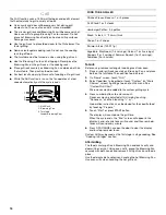 Preview for 16 page of KitchenAid KHHS179LBL - 1.7 cu. Ft. Microwave Oven Use And Care Manual