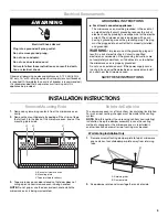 Preview for 5 page of KitchenAid KHHS179LBL Installation Instructions Manual