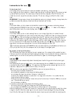 Preview for 14 page of KitchenAid KHIP365510 Instructions For Use Manual