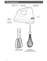 Preview for 6 page of KitchenAid KHM51 Instructions Manual