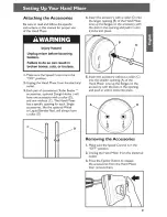 Preview for 9 page of KitchenAid KHM51 Instructions Manual