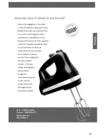 Preview for 15 page of KitchenAid KHM51 Instructions Manual