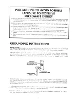 Preview for 4 page of KitchenAid KHMC106 Use & Care Manual