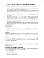 Preview for 5 page of KitchenAid KHMC106 Use & Care Manual