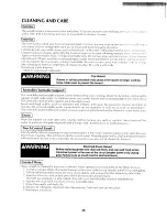 Preview for 29 page of KitchenAid KHMC106W Use And Care Manual