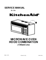 KitchenAid KHMC107E Service Manual preview