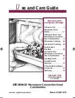 Preview for 1 page of KitchenAid KHMC107E Use And Care Manual