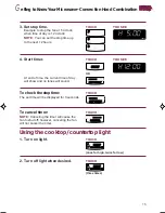 Preview for 15 page of KitchenAid KHMC107E Use And Care Manual