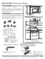 KitchenAid KHMC1857WSS Product Dimensions preview